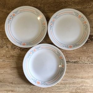 Corelle Dessert Plates- Set of 3